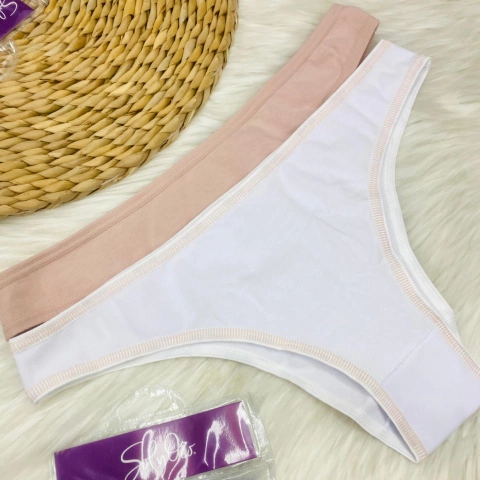 Art. 55095 - Sol y Oro - Pack x2 Bombacha vedetina algodón mujer
