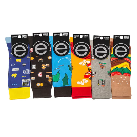 Art. 954 - Elemento - Pack x12 unidades media hombre 1/2 caña estampada urbano
