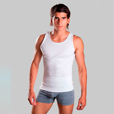 Art. 1005 - Nat - Musculosa de morley blanca