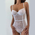 ¡Nuevo ingreso! Art. 2005 - Trenda - Body con aro forrado en encaje y tull