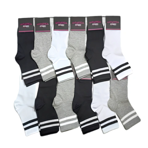 Art. 7200 - Antartida - Pack x12 soquete con lengüeta para dama