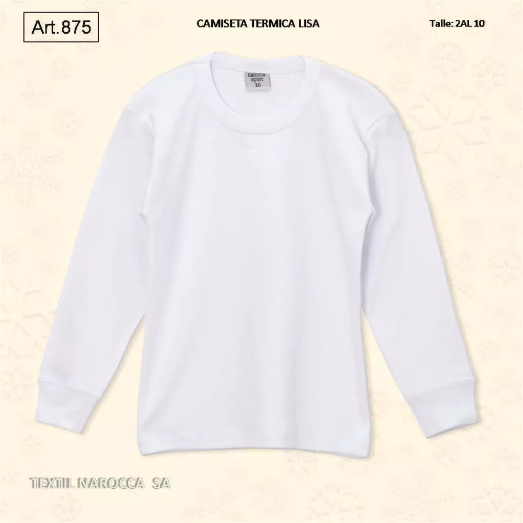 Art. 875 - Narocca - Camiseta termica lisa