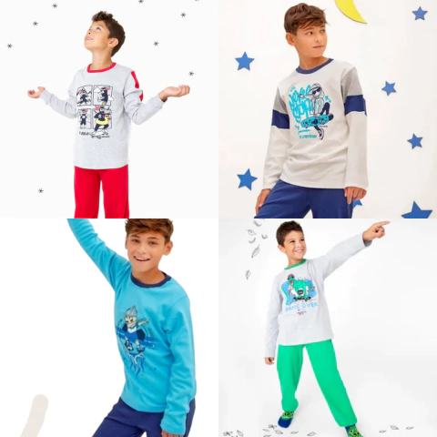 ¡Super sale! - Elemento - Pijamas invierno de varon surtido