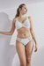 Art. 212-71 - Sweet Lady - Vedetina tricot con lycra tiro corto con encaje "Linea Jazmin" - Helguera