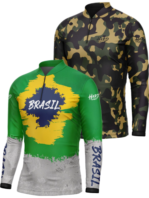 Kit Brasil Verde + Camuflado Verde - comprar online