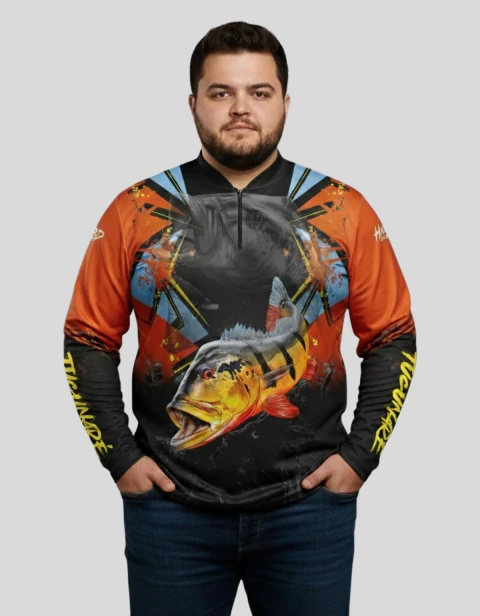 Tucunaré Laranja Plus Size