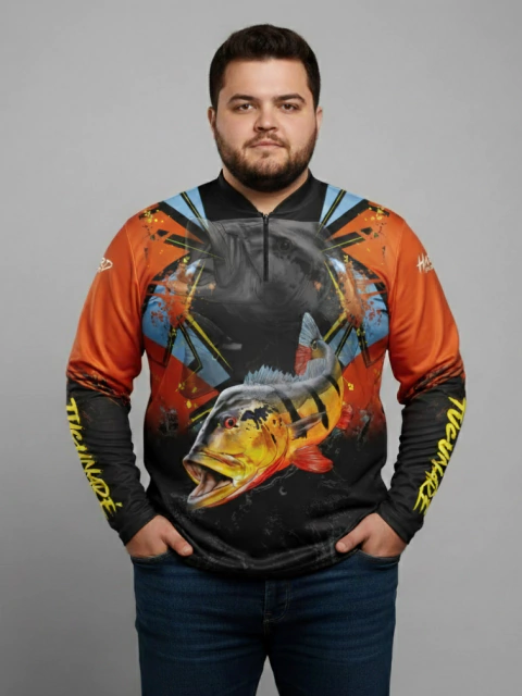 Tucunaré Laranja Plus Size