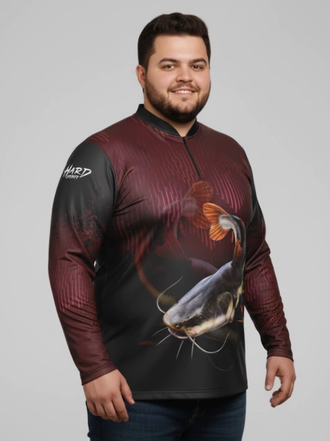 Pirarara Marsala Plus Size