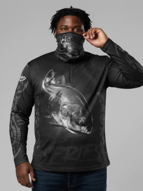 Kit Tambaqui Black + Bandana Plus Size