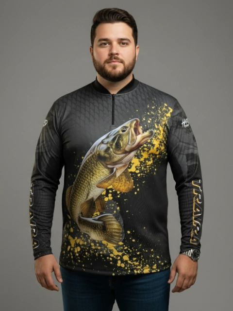 Traíra Amarela Plus Size