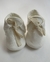 Botinha Bebê Canelada Off White Be Baby Nova Geórgia Bota Bebê