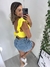 Cropped Clara Babados na internet