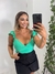 Cropped Clara Babados - loja online
