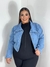 Jaqueta Jeans Breezer Plus Size