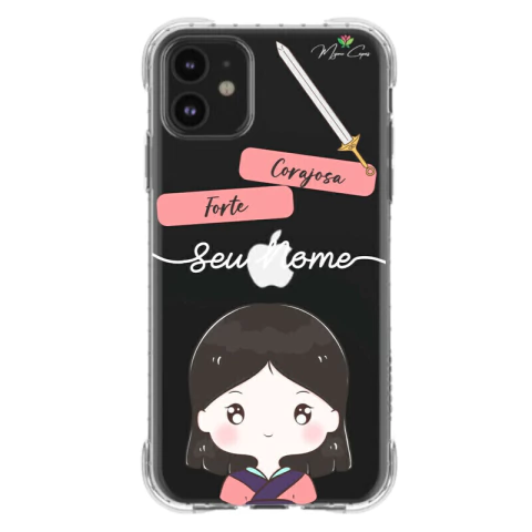 Capa para Apple iPhone 11 Princesas Forte e Corajosa