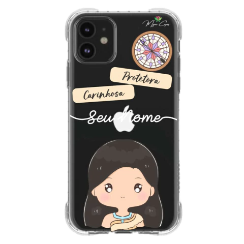 Capa para Apple iPhone 11 Princesas Carinhosa e Protetora