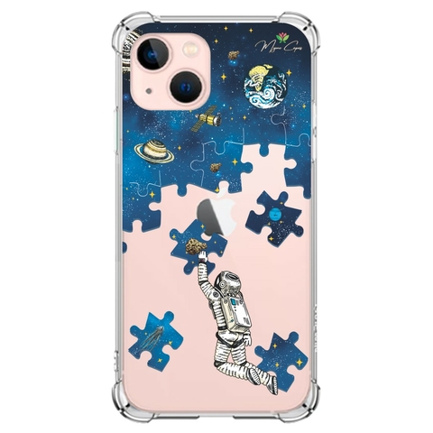 Capa para Xiaomi Redmi Note 8T Galáxia Explorando o Universo Azul