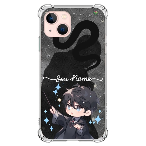 Capa para Galaxy M21 Personalizada Mundo Mágico Aquele que Não Pode Ser Nomeado