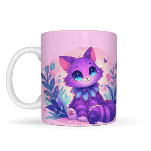 Caneca Wish Gato Cheshire Garden