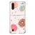 Capa para Galaxy A01 Personalizada Candy Chuva de Donuts