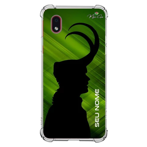 Capa para Galaxy A01 Core Personalizada Heróis Astúcia Enganadora