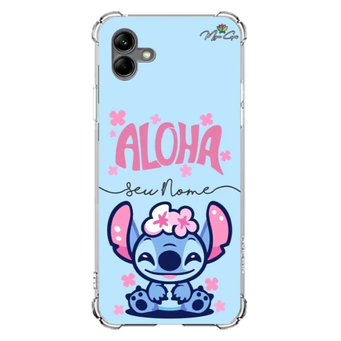 Capa para Galaxy A04 Personalizada Wish Aloha