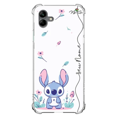 Capa para Galaxy A04 Personalizada Wish Flores Tropicais
