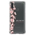Capa para Galaxy A11 Personalizada Flores de Cerejeira na Vertical Transparente