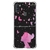 Capa para Galaxy A11 Personalizada Flores Menina e as Borboletas