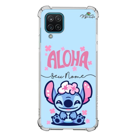 Capa para Samsung Galaxy A12 Personalizada Wish Aloha