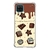 Capa para Galaxy A12 Personalizada Candy Chuva de Bombons
