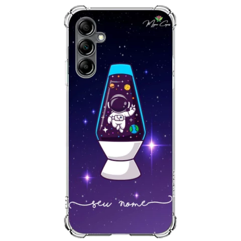 Capa para Galaxy A15 Personalizada Astronauta Seu Estilo nas Estrelas