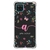 Capa para Galaxy A22 4g Personalizada BarbieCore Floral Rosa com Inicial