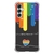 Capa para Galaxy A25 5g Personalizada Arco-Íris com Coração