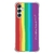 Capa para Galaxy A25 5g Personalizada Arco-Íris Vertical