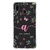 Capa para Galaxy A30 Personalizada BarbieCore Floral Rosa com Inicial