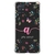Capa para Galaxy A71 Personalizada BarbieCore Floral Rosa com Inicial