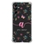 Capa para Galaxy M14 5g Personalizada BarbieCore Floral Rosa com Inicial