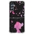 Capa para Galaxy M34 Personalizada Flores Menina e as Borboletas