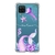Capa para Galaxy M62 Personalizada Sereias Cauda Rosa