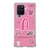 Capa para Galaxy S10 Lite Personalizada BarbieCore PinkCore com Inicial