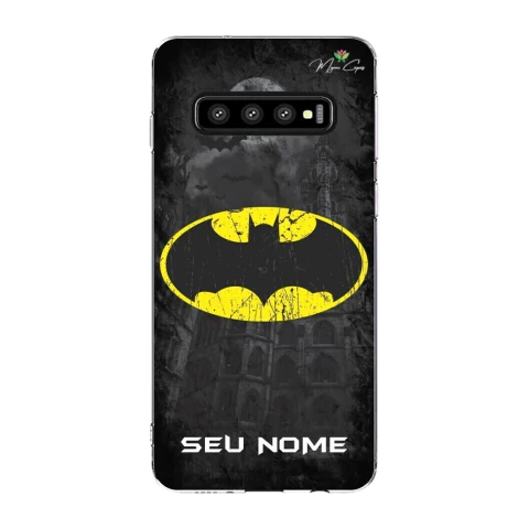 Capa para Galaxy S10 Plus Personalizada Heróis Símbolo da Justiça