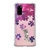 Capa para Galaxy S20 Estampada Galáxia Explorando o Universo Rosa
