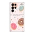 Capa para Galaxy S22 Ultra 5g Personalizada Candy Chuva de Donuts