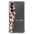 Capa para Galaxy S23 Personalizada Flores de Cerejeira na Vertical Transparente