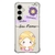 Capa para Galaxy S23 FE Personalizada Princesas Criativa e Sonhadora