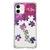 Capa para iPhone 11 6.1" Estampada Galáxia Explorando o Universo Rosa