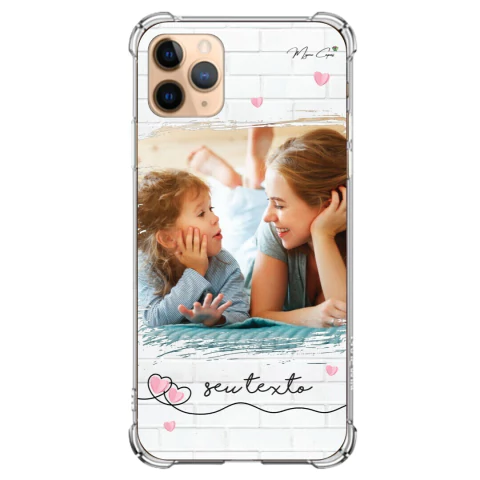 Capa para iPhone 11 Pro Max 6.5" com Foto Momentos Apaixonantes