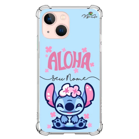 Capa para Apple iPhone 13 6.1" Personalizada Wish Aloha