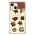 Capa para iPhone 13 6.1" Personalizada Candy Chuva de Bombons